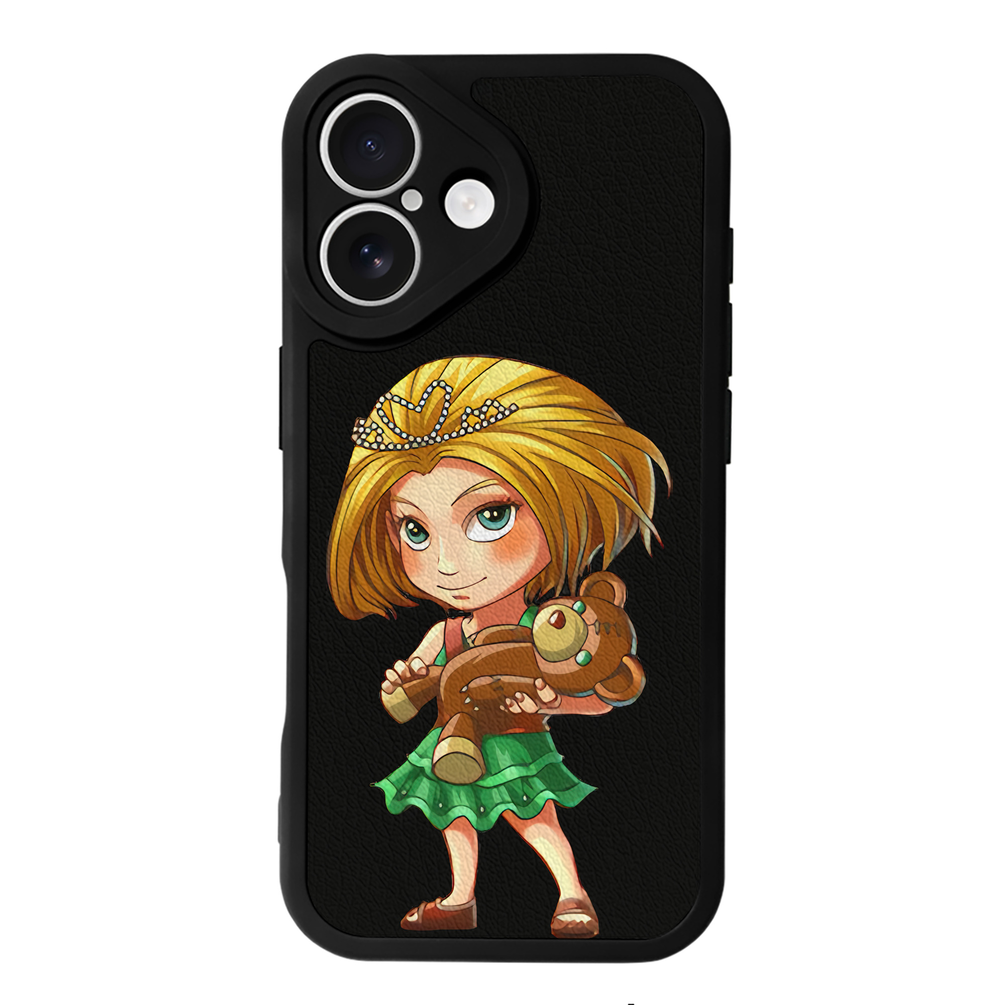 （画像用） リーグ・オブ・レジェンド League of Legends LOL 【iPhone 16シリーズ対応】シリコンスマホケース（レザー調） 材質：シリコン
